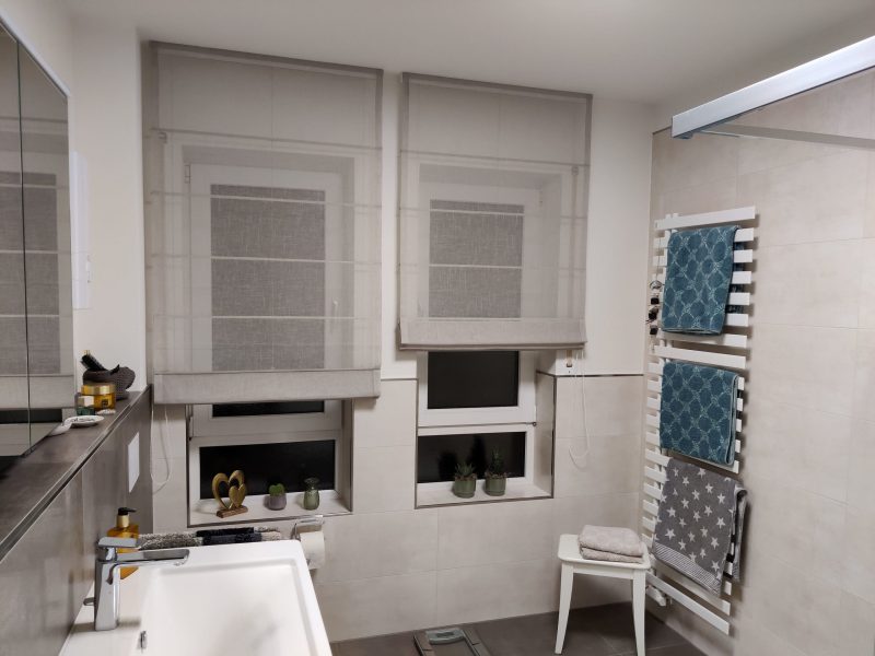 Mehrteilige Plissees für große Fensterflächen von M-Gardindendesign in Paderborn.